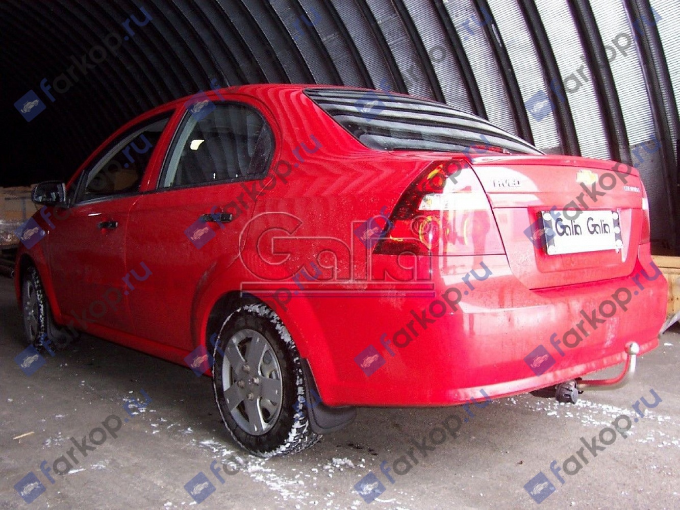 Фаркоп Galia для Chevrolet Aveo (седан) 2002-2012 Арт. C049A C049A в 