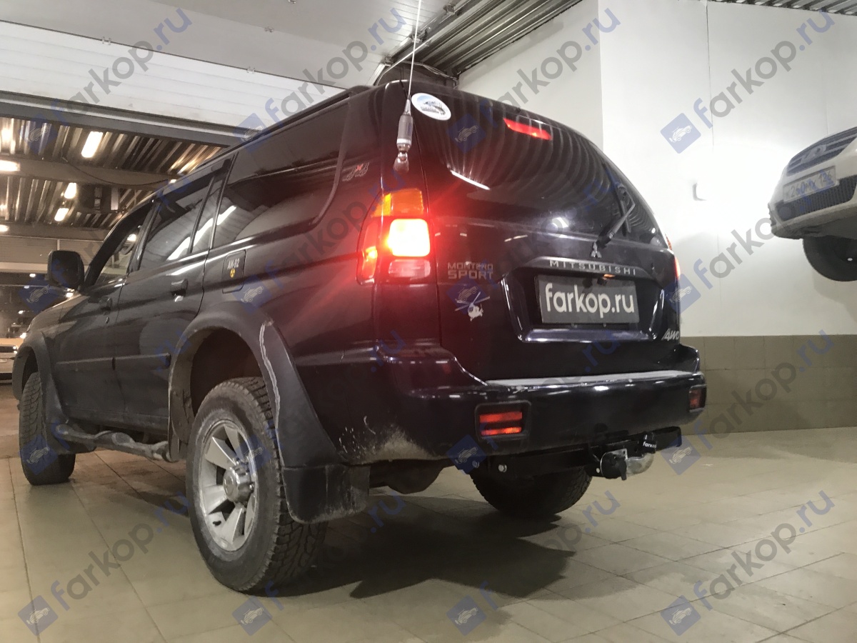 Фаркоп Лидер Плюс для Mitsubishi Pajero Sport 1998-2008 Арт. M107-F M107-F в 