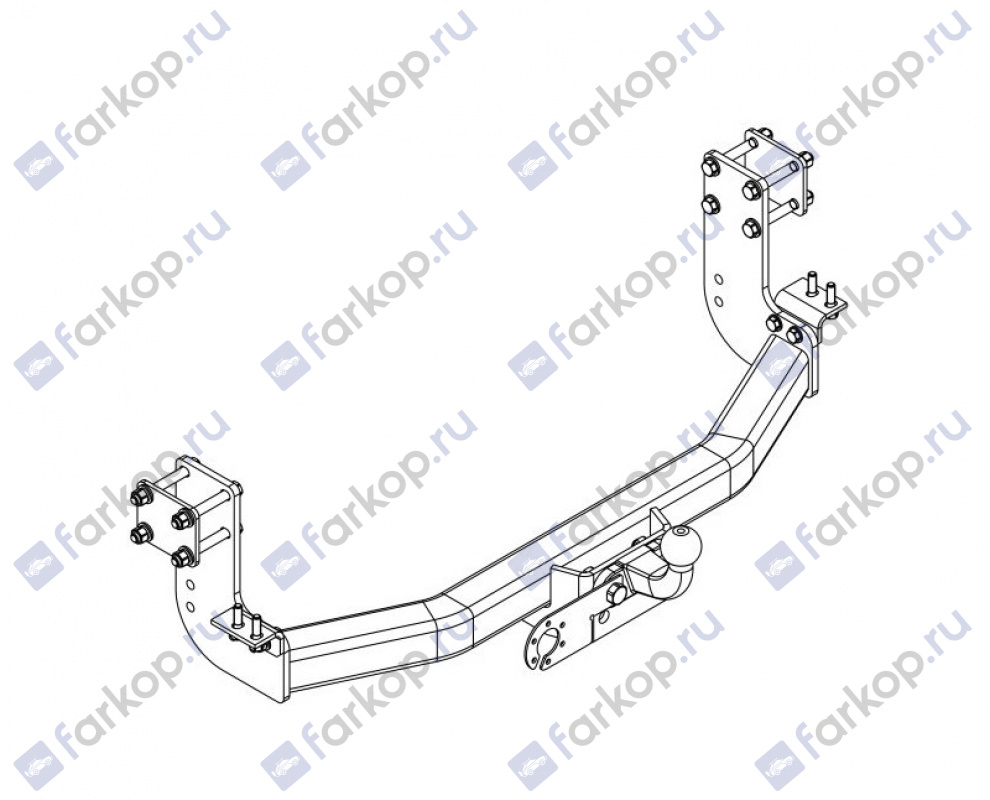 Фаркоп AvtoS для Mercedes Sprinter Classic 2013- Арт. MB 09 MB 09 в 