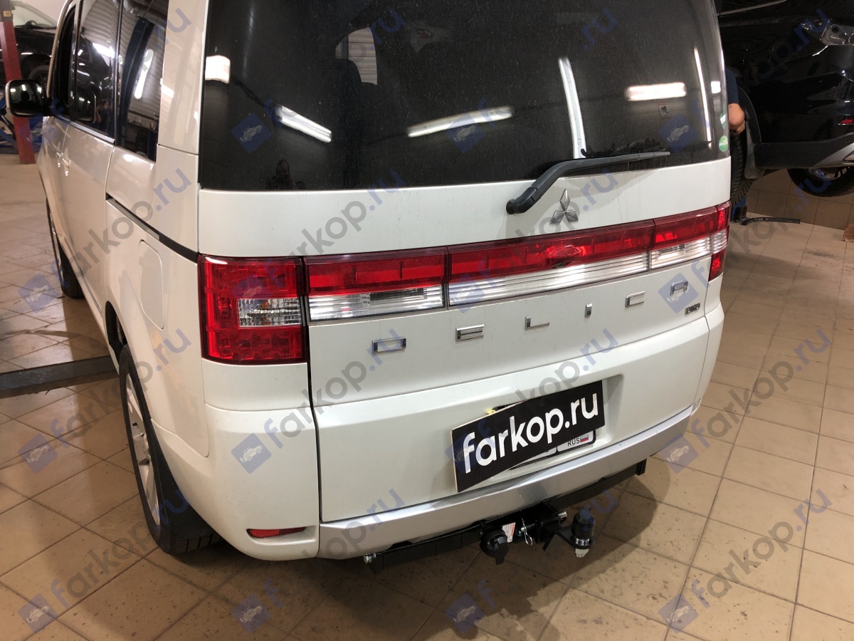 Фаркоп Уникар для Mitsubishi Delica D:5 2018-, кроме комплектации Urban Gear 16255Е в 