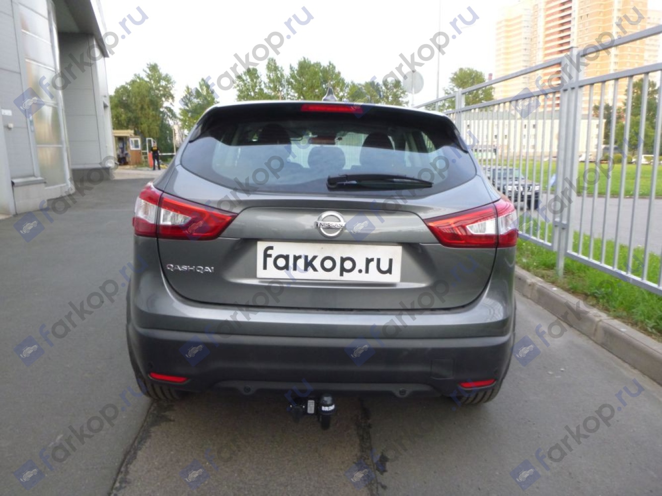 Фаркоп Aragon для Nissan Qashqai 2014- E4420AA в 