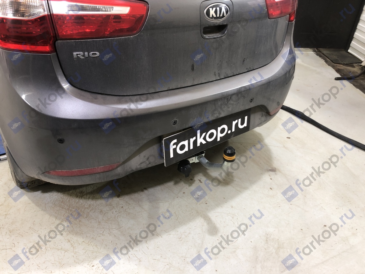 Фаркоп Motodor для Kia Rio (седан, хэтчбек) 2011-2017 90910-A в 