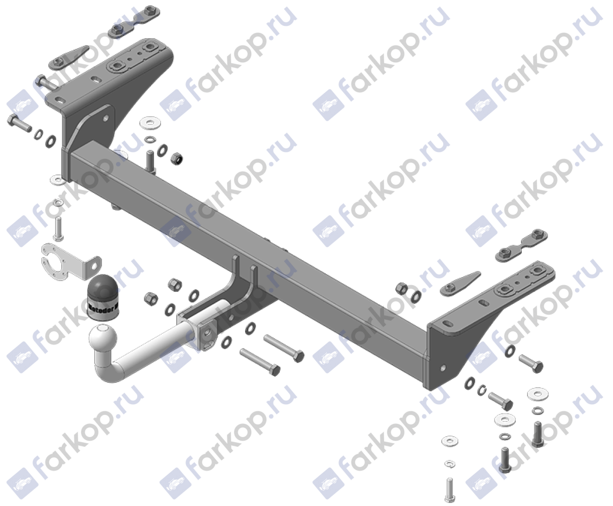 Фаркоп Motodor для EXEED TXL 2020-2021 Арт. 99002-A 99002-A в 