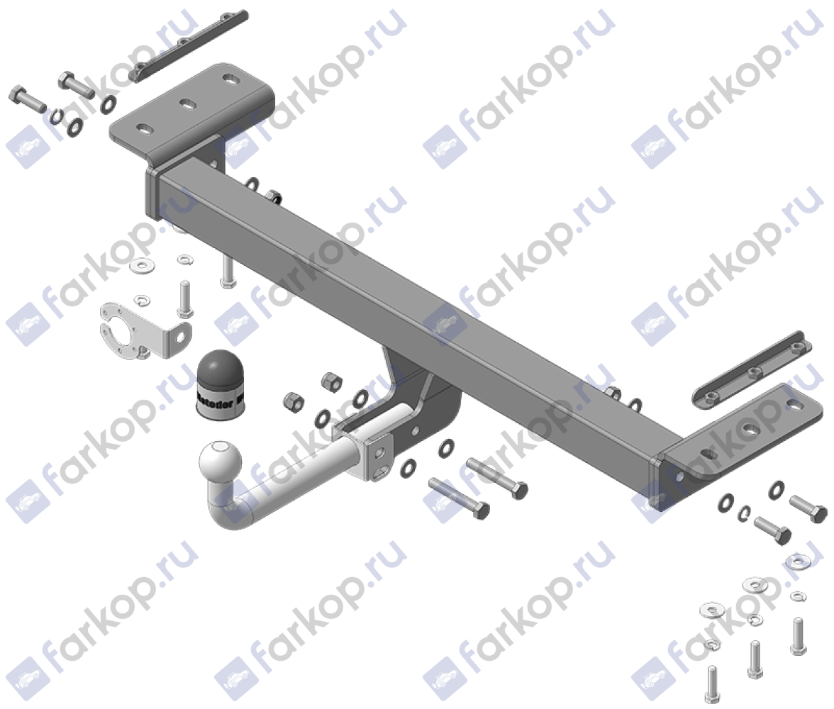 Фаркоп Motodor для EXEED LX 2022- 99003-A в 