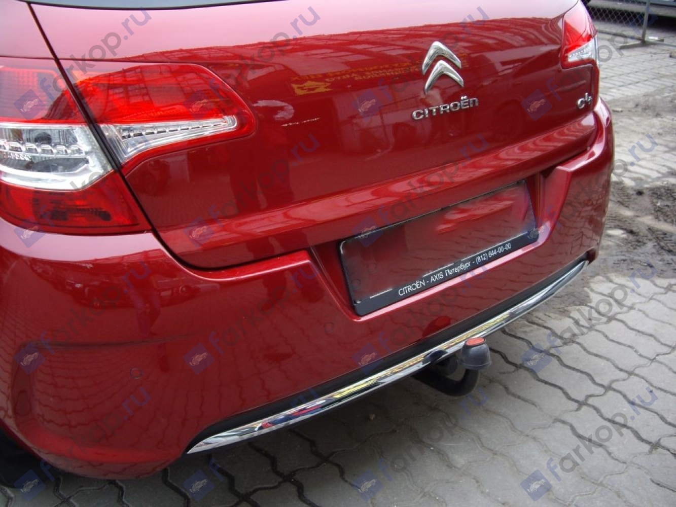 Фаркоп Aragon для Citroen C4 (хетчбек) 2010-2015 Арт. E1224AA E1224AA в 