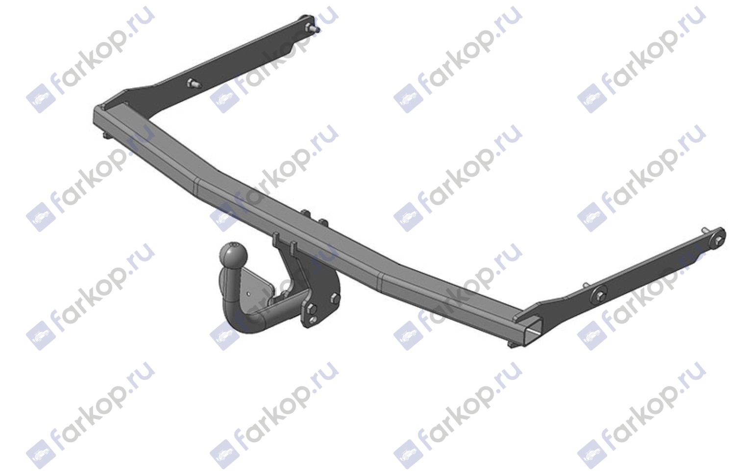 Фаркоп AvtoS для Ford C-Max (3-5 дв.,хэтчбек) 2003-2010 FD 19 в 