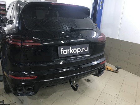 Фаркоп Steinhof для Porsche Cayenne 2010-2017 A-093 в 