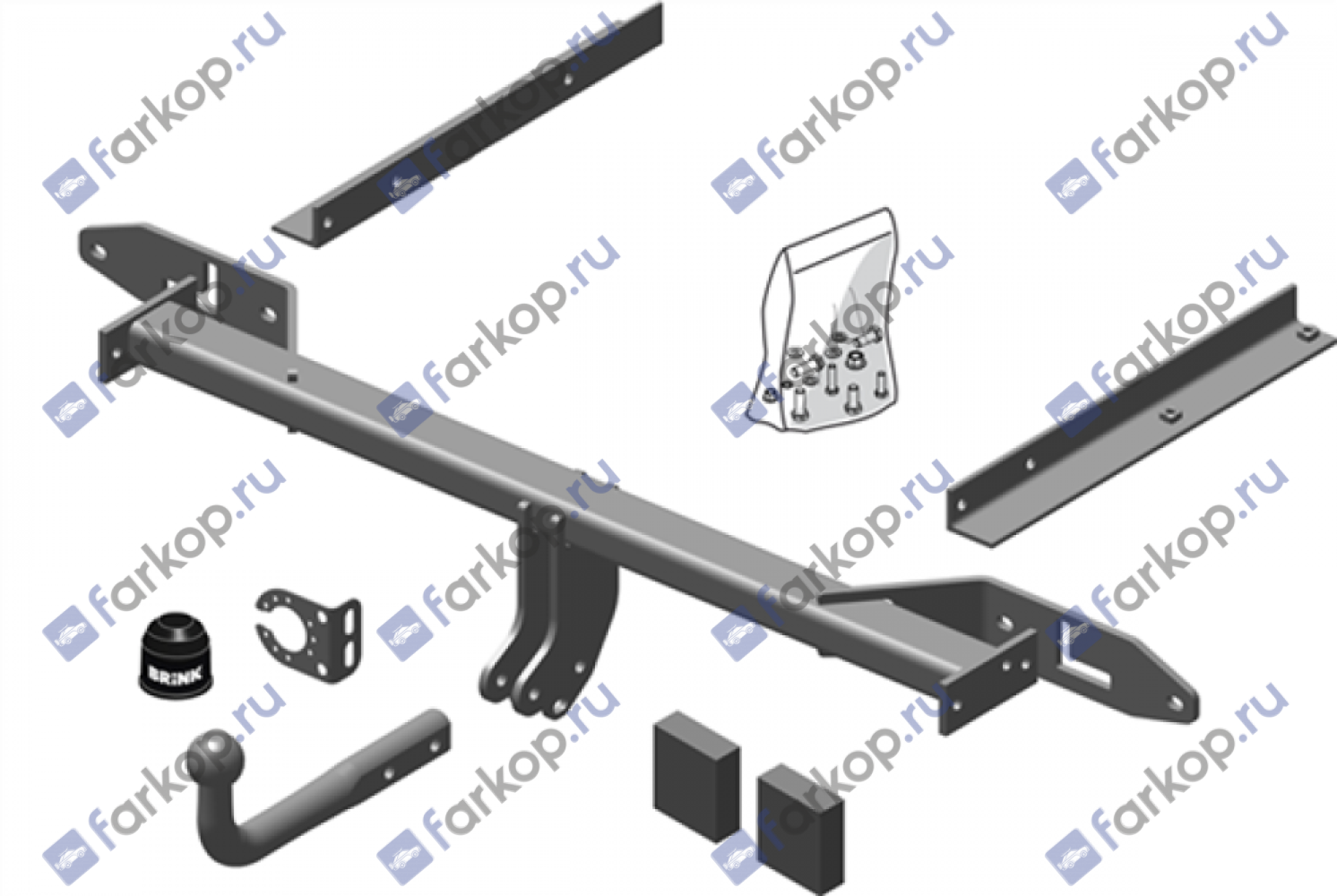 Фаркоп Brink для Chevrolet Orlando 2010-2015 Арт. 542500 542500 в 