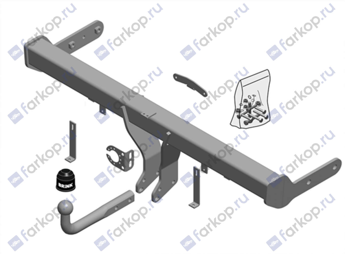 Фаркоп Brink для Hyundai Tucson 2018-2021 659300 в 