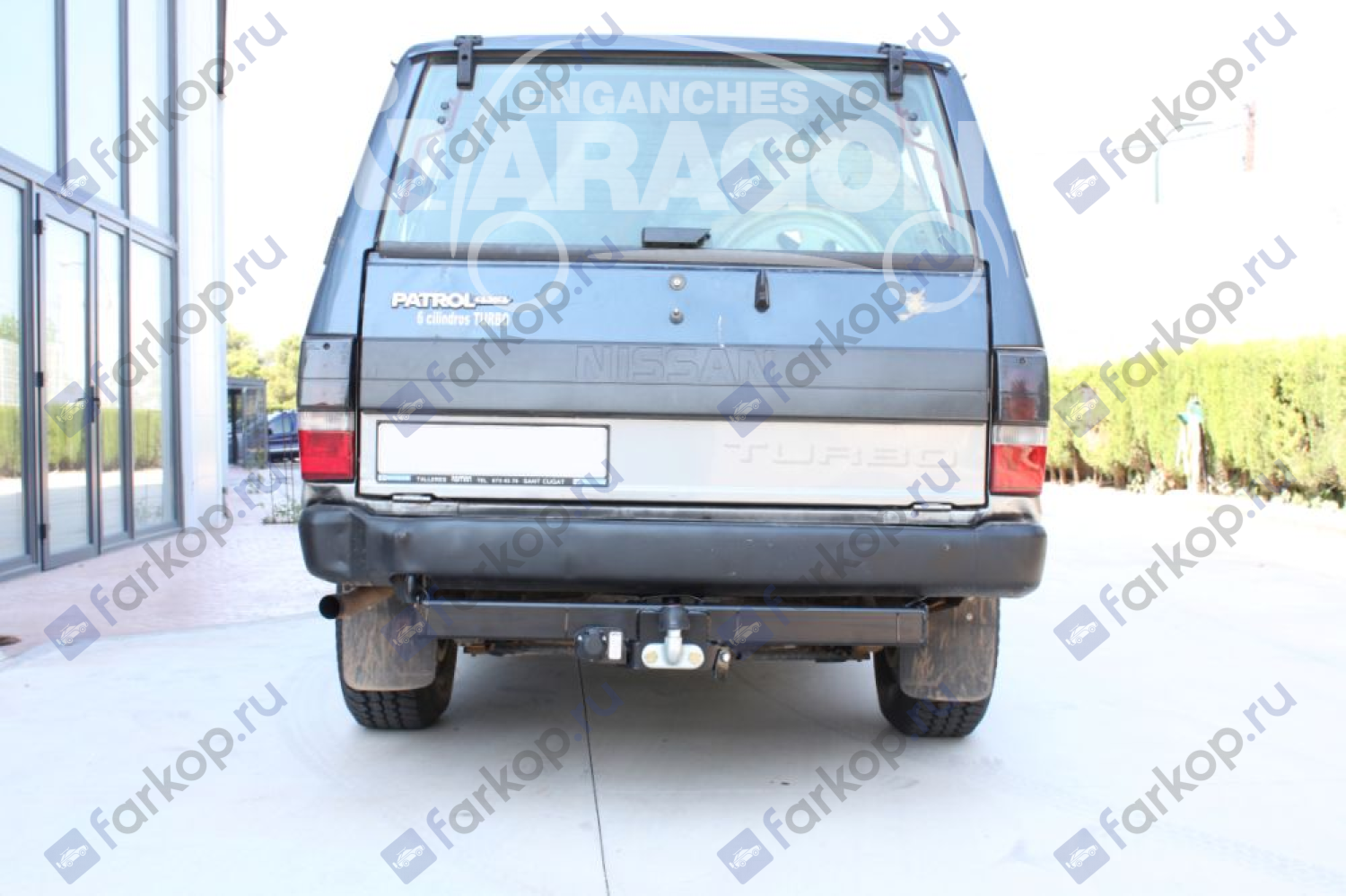 Фаркоп Aragon для Nissan Patrol (3,5 дв, вкл. Pick-Up) 1980-2010 Арт. E4402AC E4402AC в 