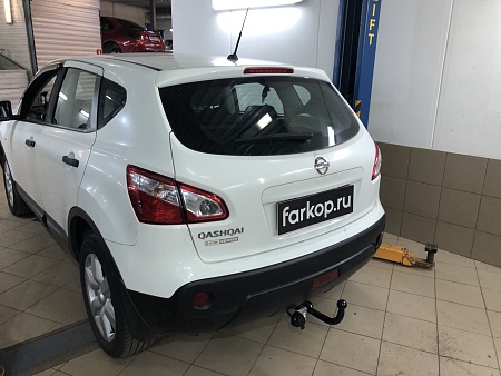 Фаркоп Лидер Плюс для Nissan Qashqai (Qashqai 2) 2008-2014 N121-A в 