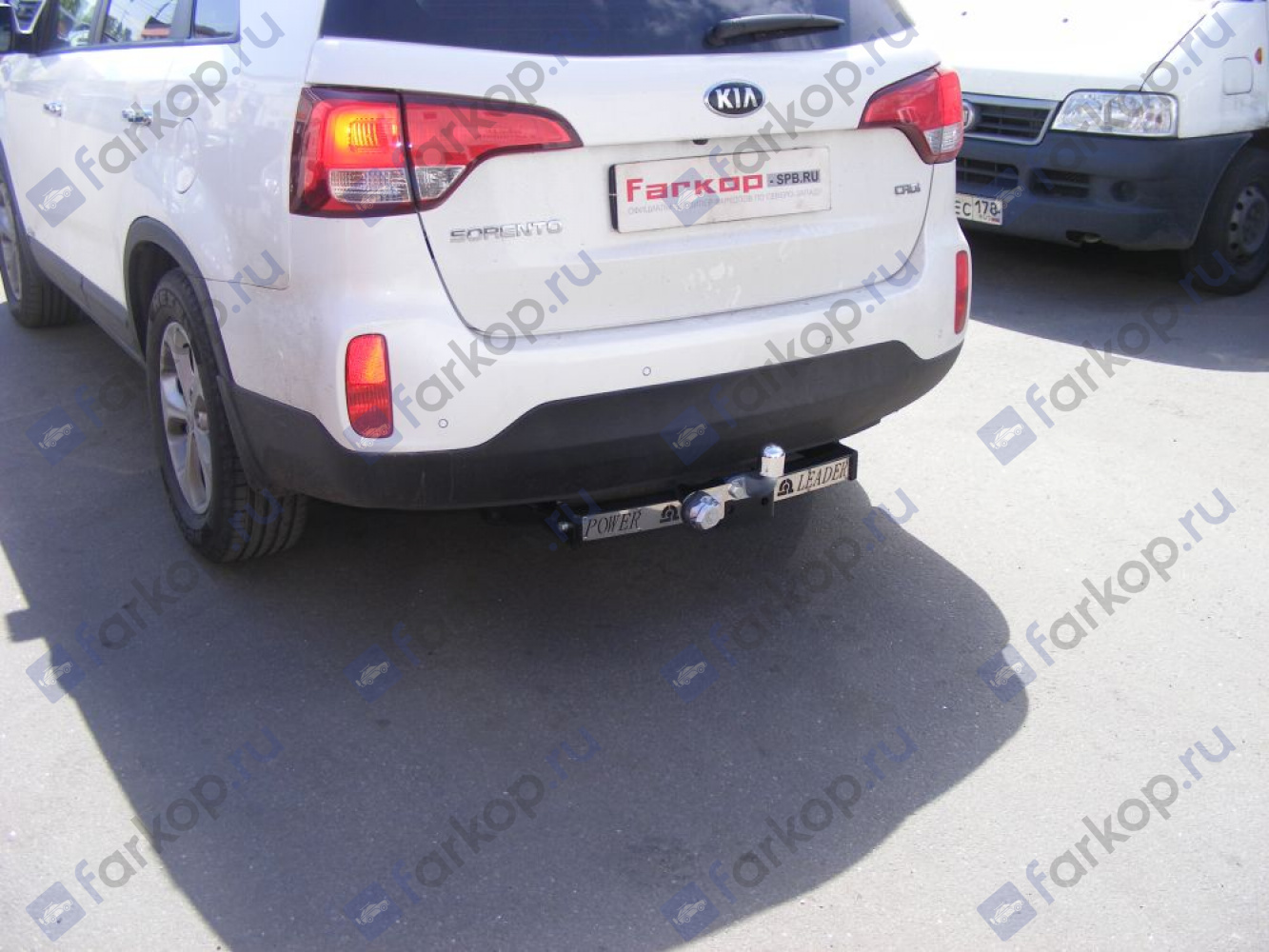 Фаркоп Лидер Плюс для Kia Sorento 2012-2021 H224-F(N) в 