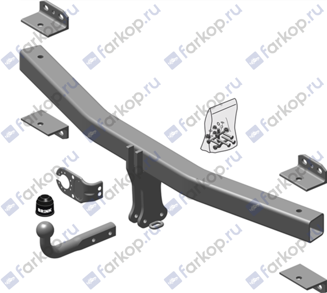 Фаркоп Brink для Volkswagen Touareg 2010-2018 449000 в 