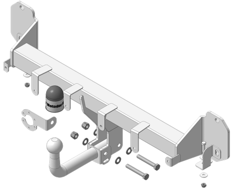 Фаркоп Motodor для BMW X4 2018- 90206-A в 