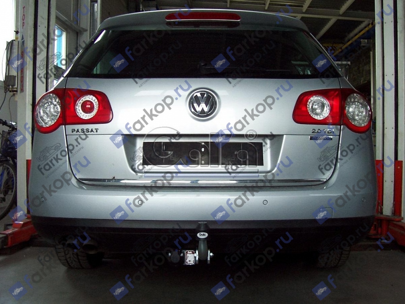 Фаркоп Galia для Volkswagen Passat (седан, универсал, 2WD,4WD) 2005-2010 Арт. V062A V062A в 