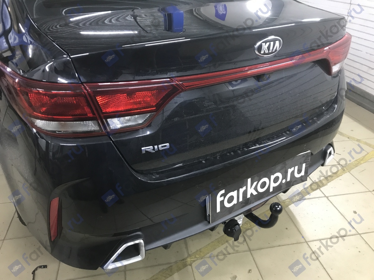 Фаркоп Лидер Плюс для Kia Rio (седан) 2020-  K135-A в 