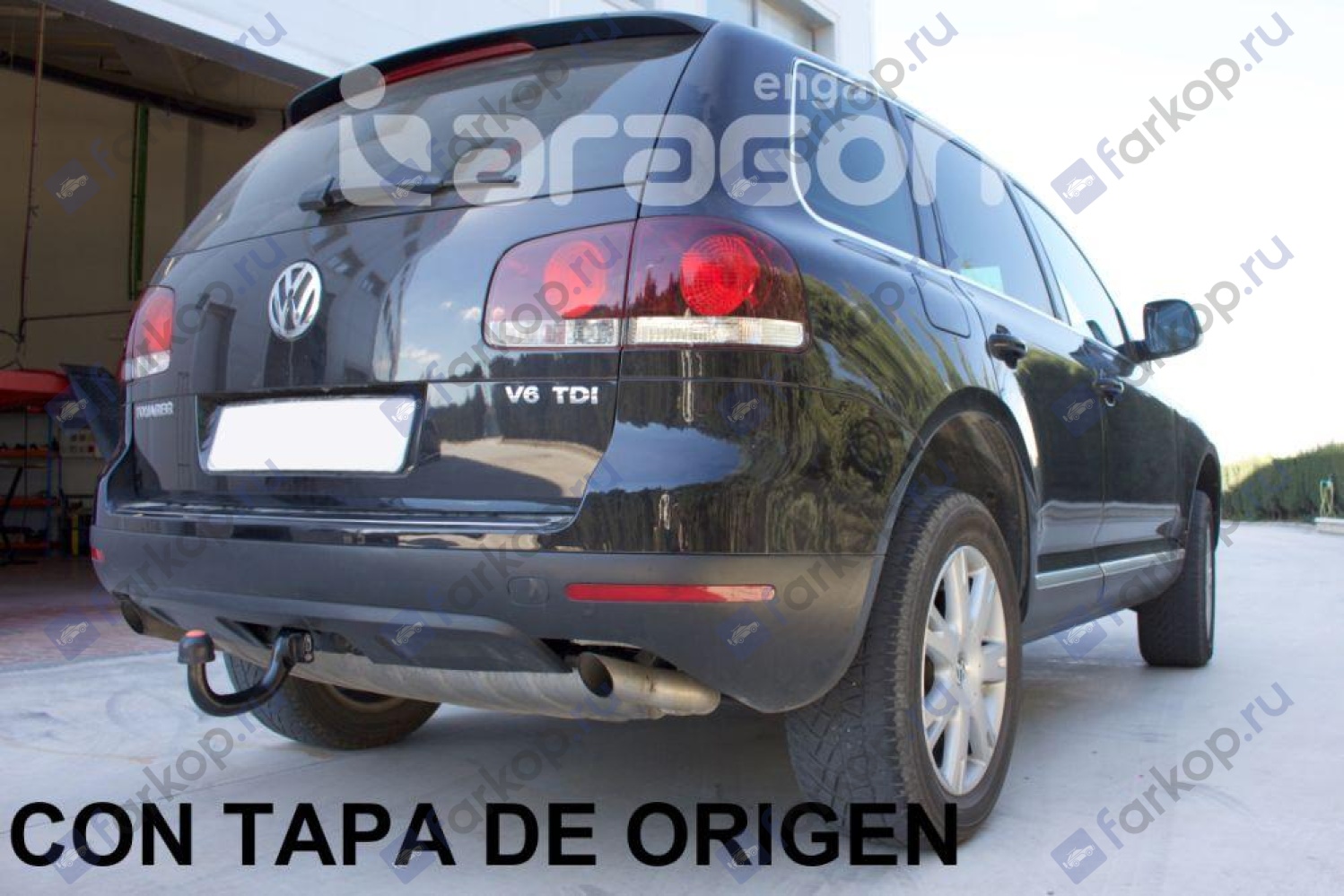 Фаркоп Aragon для Volkswagen Touareg (4X4) 2003-2010 E6710AV в 