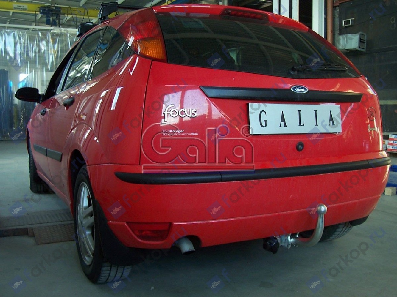 Фаркоп Galia для Ford Focus (3,5 дв.хетчбек) 1998-2004 Арт. F051A F051A в 