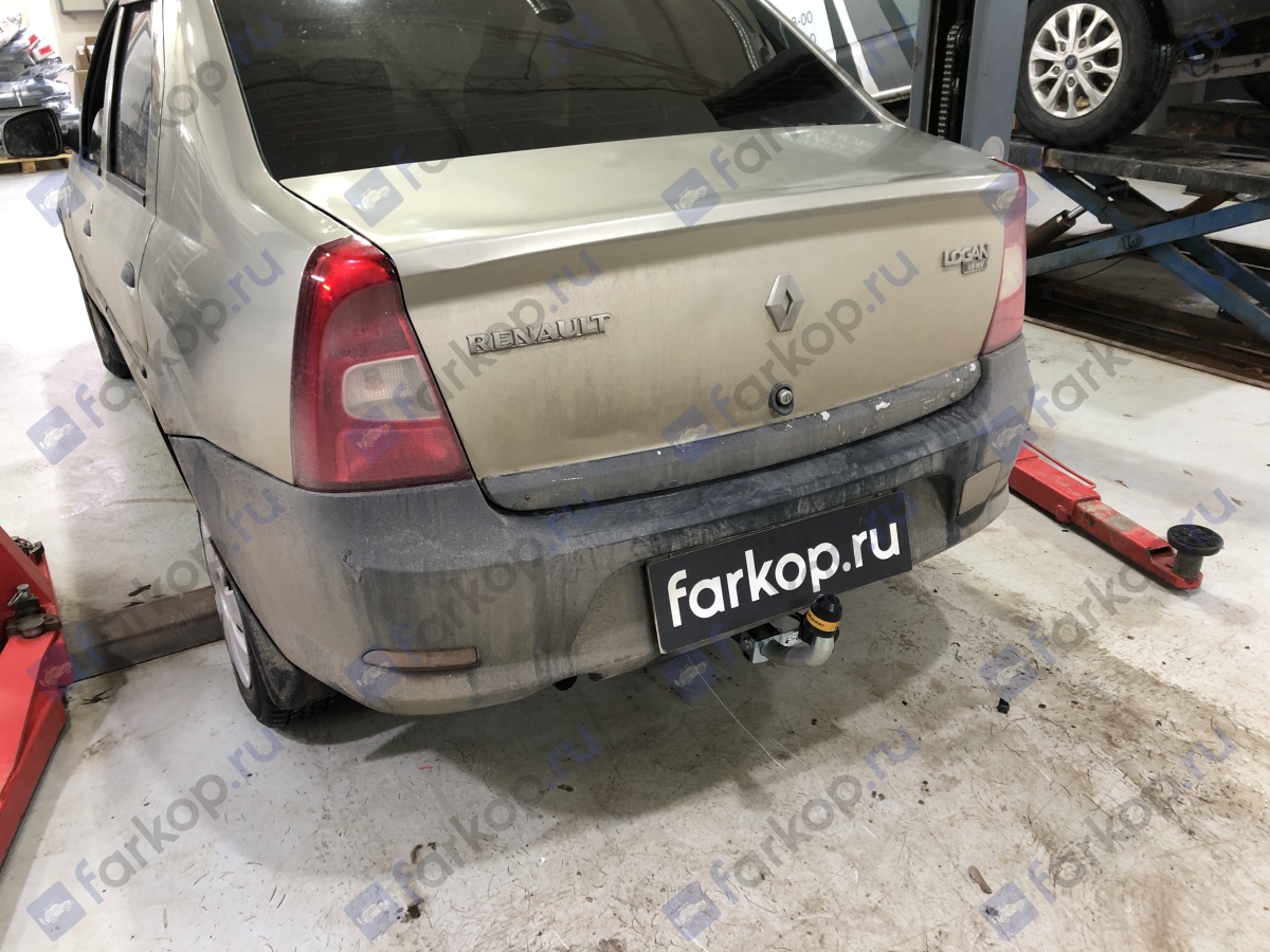 Фаркоп Motodor для Renault Logan 2004-2014 91717-A в 