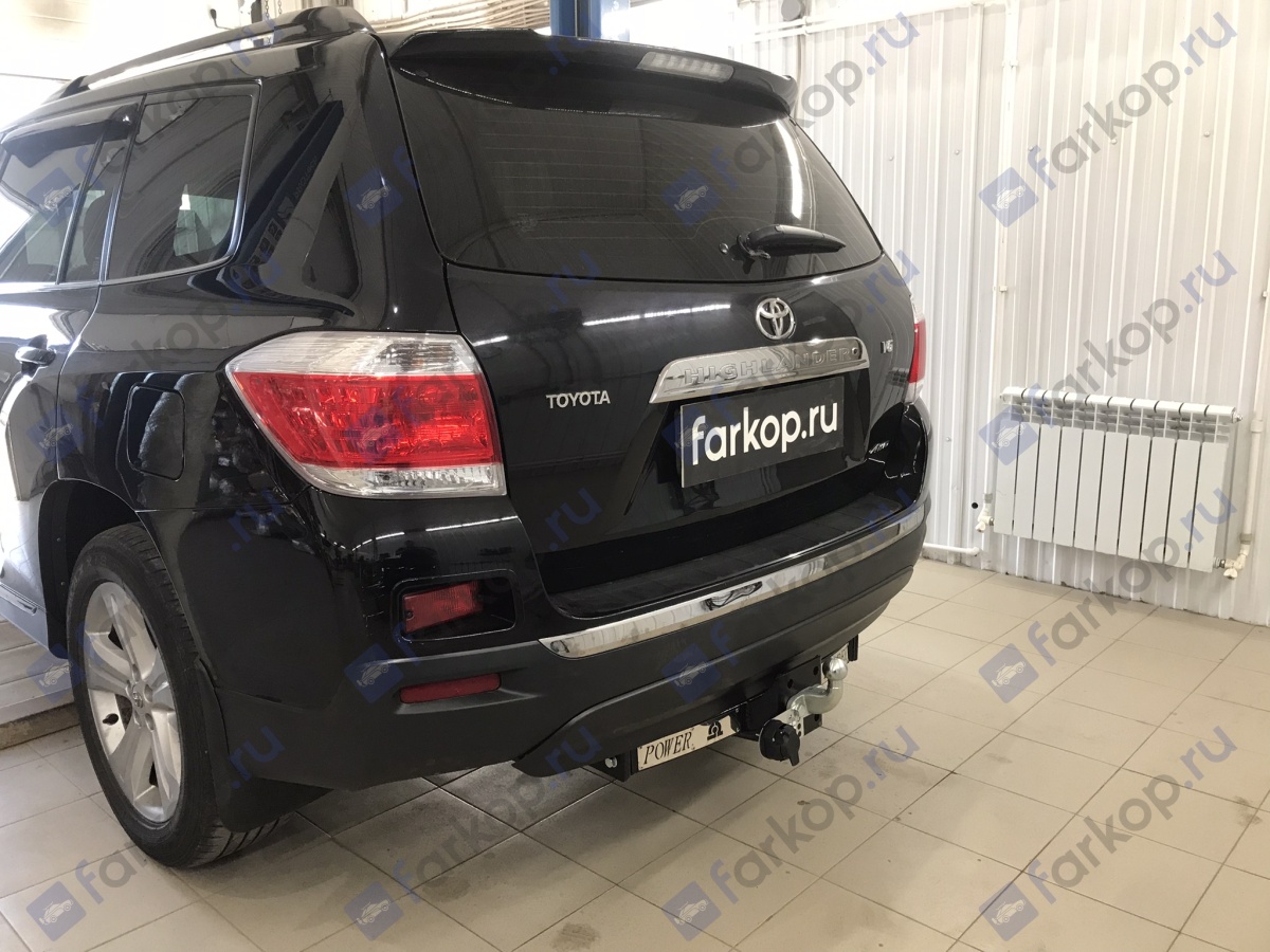 Фаркоп Лидер Плюс для Toyota Highlander 2010-2013 Арт. T119-F(N) T119-F(N) в 