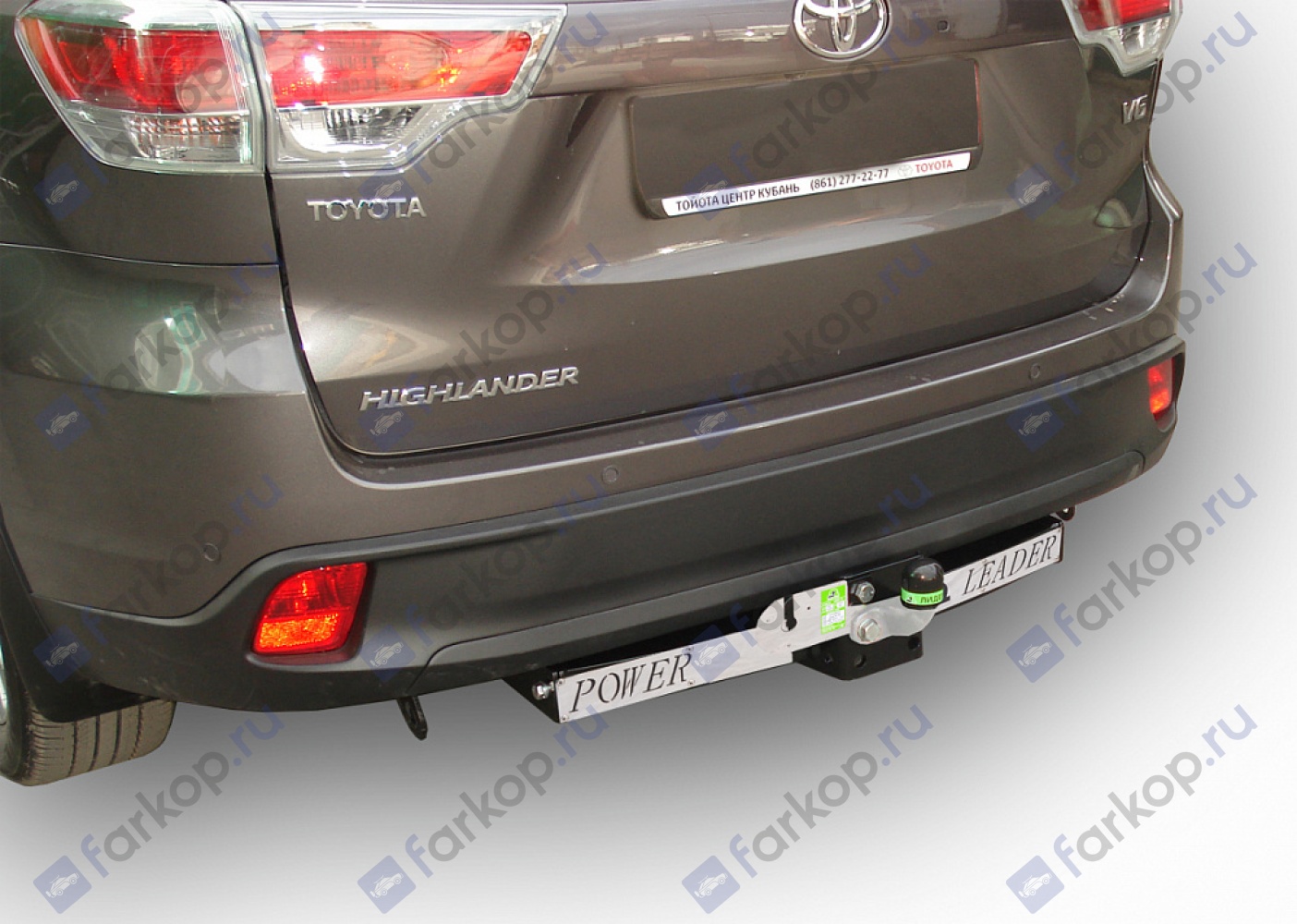 Фаркоп Лидер Плюс для Toyota Highlander 2013-2020 Арт. T120-F(N) T120-F(N) в 